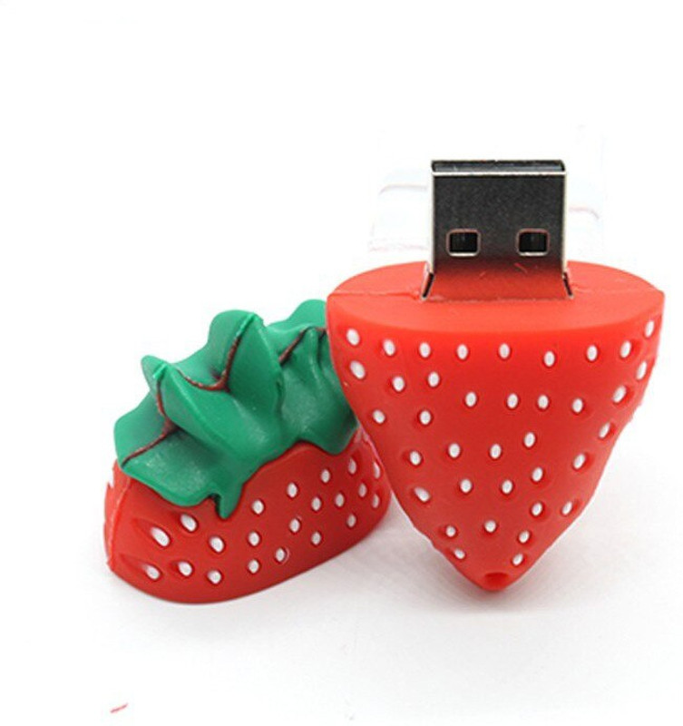 Tobo Flash Drive Pen Drive 32 Pen Drive Compatible with Desktop Computer, Television, Laptop USB 2.0 Rubber Case(Red)