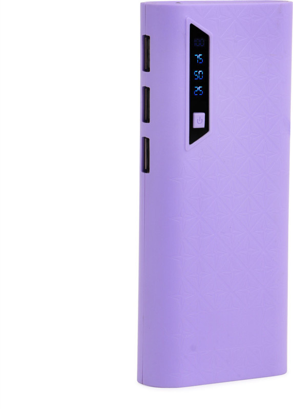 hamine 20000 mAh Power Bank (flovy fast charge, portable battery charger)(Purple, Lithium-ion)