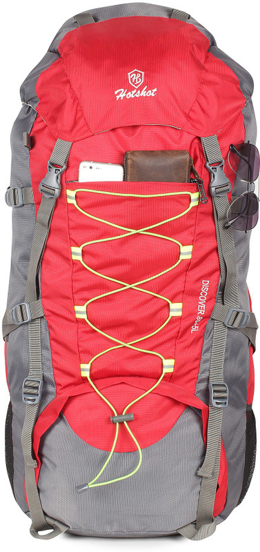 Buy Hot Waterproof Outdoor Sport Camp Hiking Trekking Bag Rucksack 80 Liters Rucksack 85 L Red Grey Online at desertcartINDIA