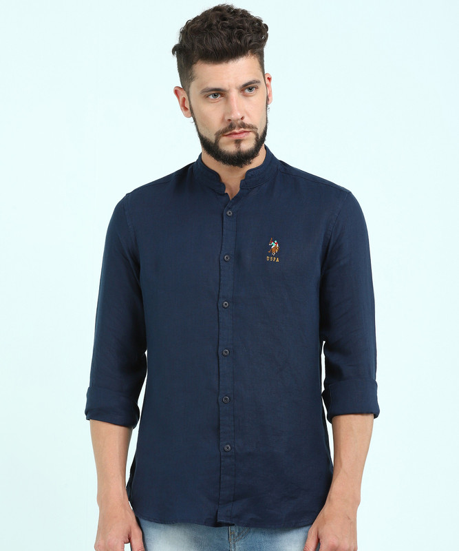 us polo chinese collar shirts