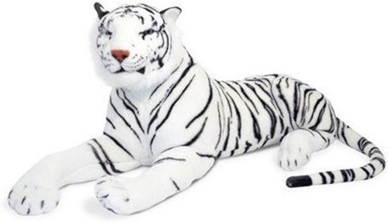 shiva soft toys 32 Cm White Tiger very beautiful soft toys  - 33.5 cm(White)
