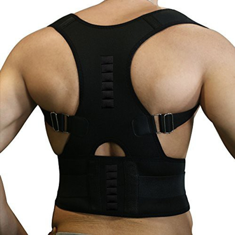 vennar real posture corrector a brand best qwelity Back Support(Black)