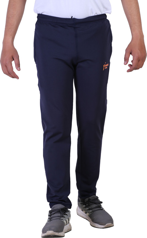 sports sparx Solid Men & Women Blue Track Pants
