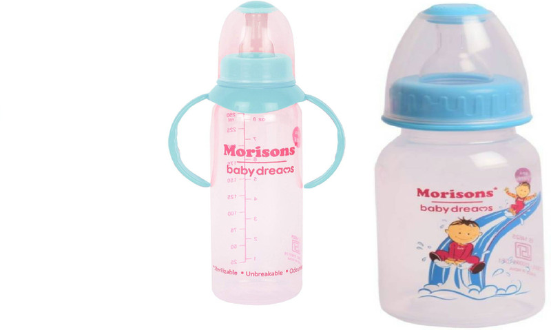 morisons Royal Bottle with Handle 250 ml , Designer 125 ml pack of 2 - 250125 ml(Multicolor)
