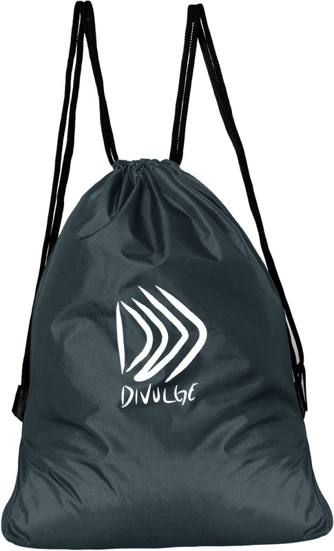 divulge Sport Bag and Drawstring Backpack Drawstring Bag and Sport bag(Grey, Drawstring Bag)
