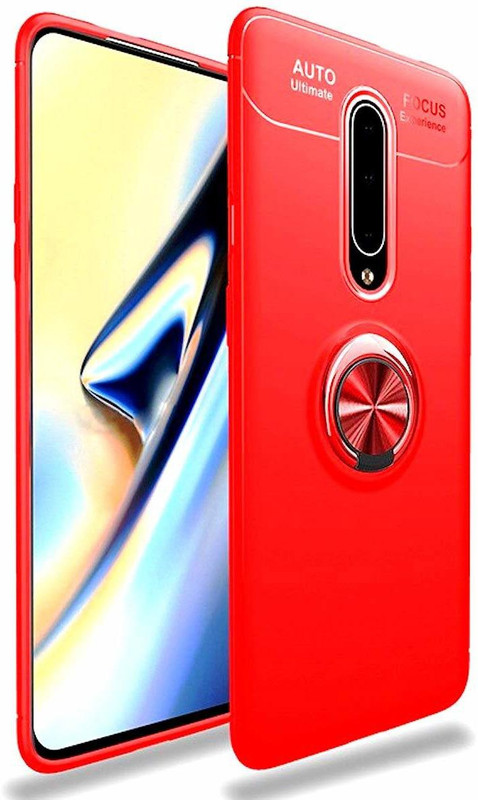 exotic flourish Back Cover for oneplus 7 pro, one plus 7 pro(red, Silicon)