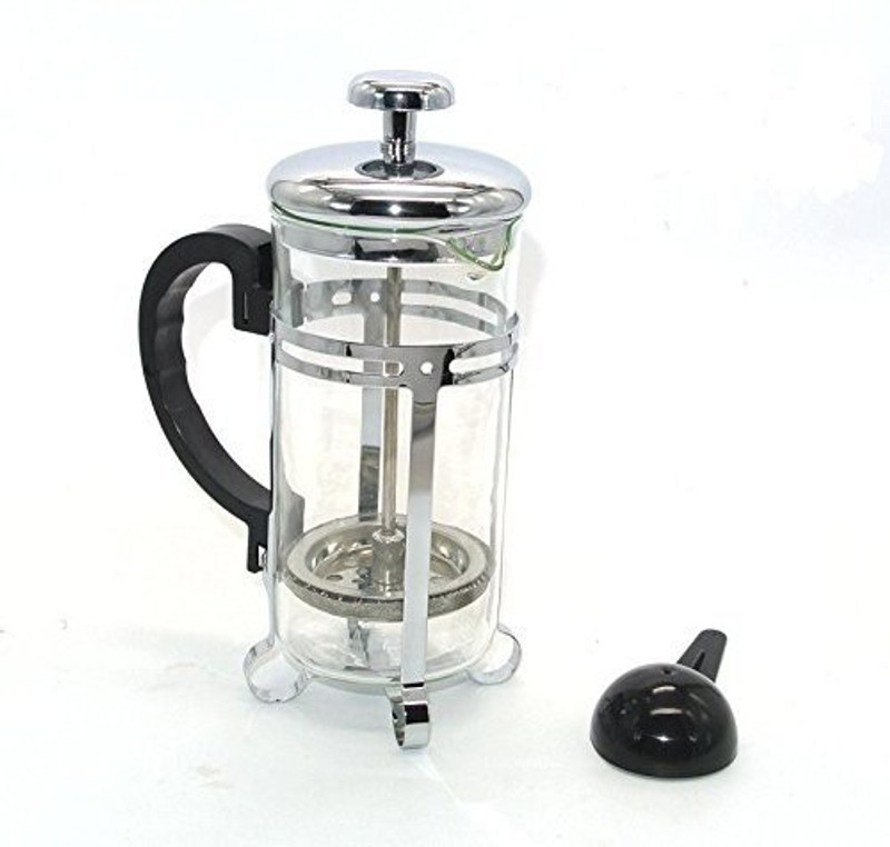 Aggarwal Crockery & Scientific Stores coffee plunger 350ml new 2 Cups Coffee Maker(Transparent) Aggarwal Crockery & Scientific Stores coffee plunger 350ml new 2 Cups Coffee Maker(Transparent)