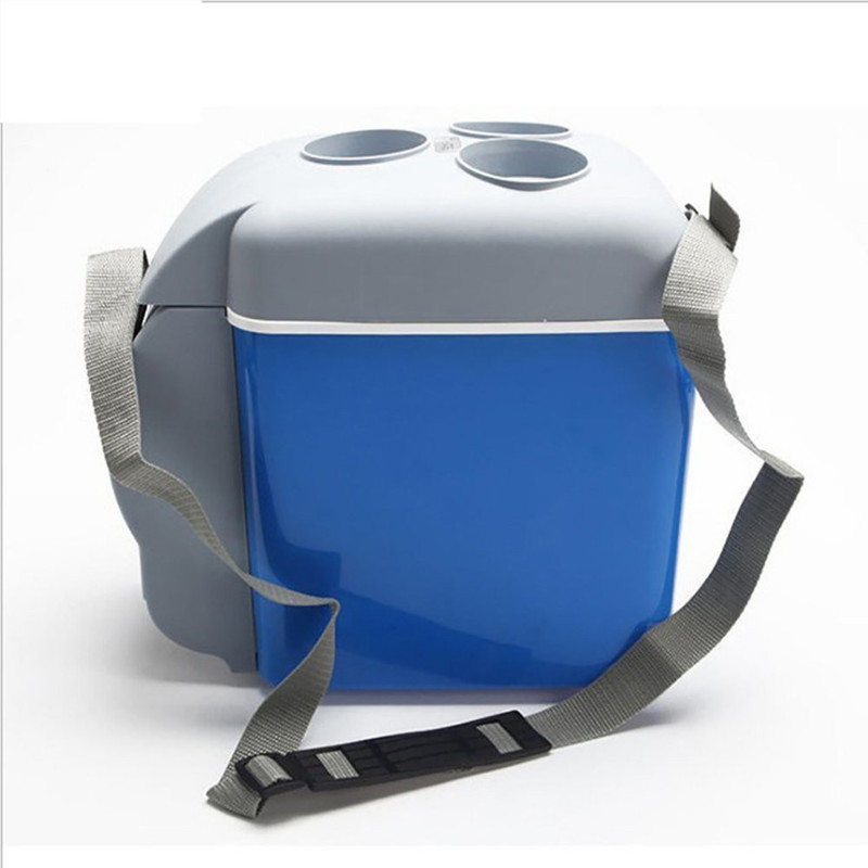 Chromoto CHRMTO-Car Mini Refrigerator-9029 7.5L Portable Mini Fridge 12V Car Refrigerator Car Cooler Box 7.5 L Compact Refrigerator(Blue)