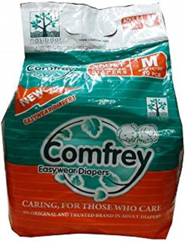 comfrey fdfgsa Adult Diapers - M(10 Pieces)