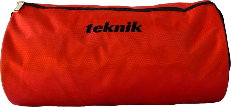 teknik (Expandable) Gym Duffel Bag Pop Color Lightweight Gym Bag(Red)
