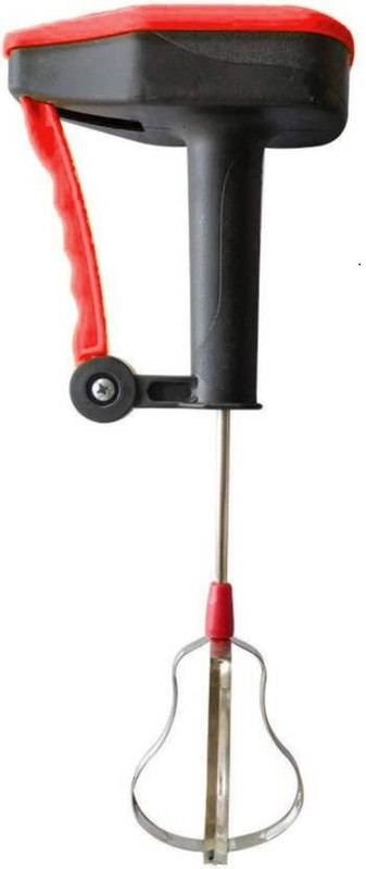 Lion Lender Multipurpose Power Free 0 W Hand Blender(Red, Black)