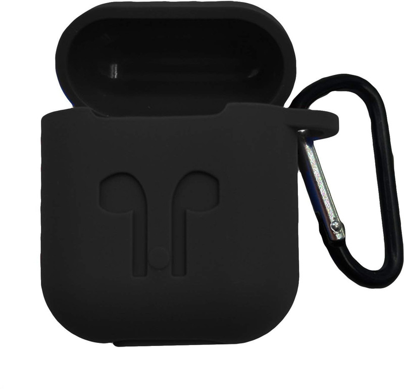 jmo27deals Silicone Latch Headphone Case(black)