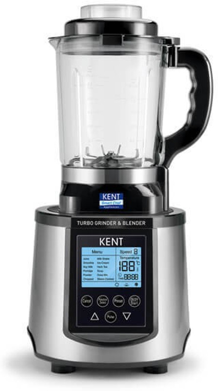 Kent Turbo Grinder & Blender 16027 3000 Mixer Grinder(Steel Grey & Black, 1 Jar)