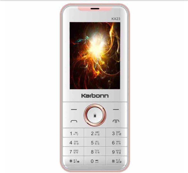 Karbonn Kx23(White&Rose Gold)