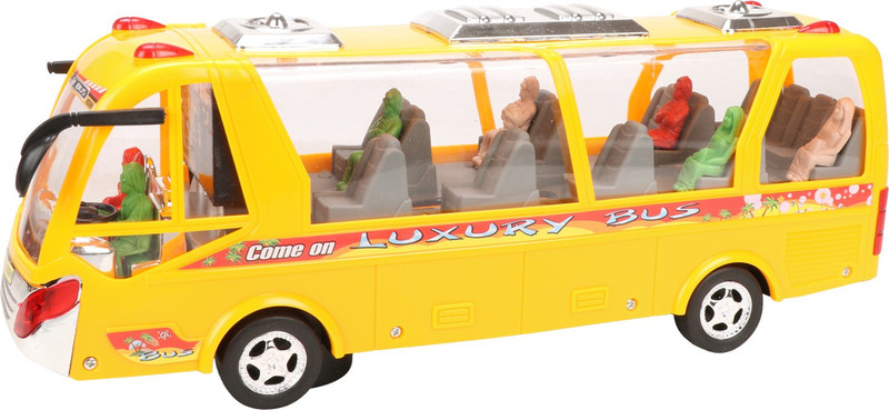 kdsn Top Public Bus (Multicolor) (Yellow(Yellow)