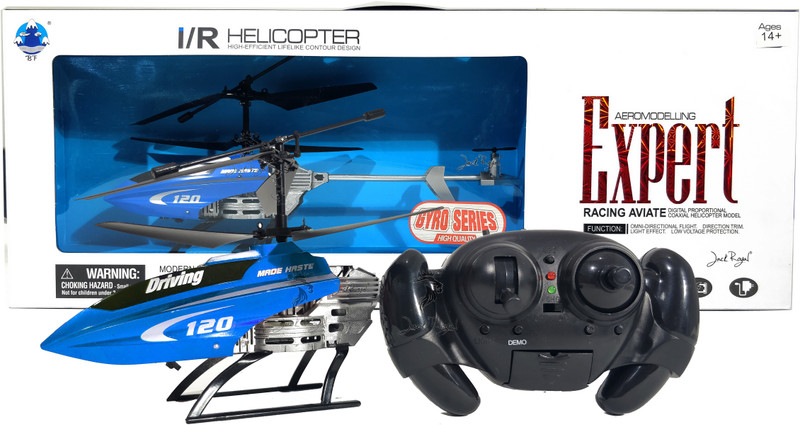 stylo Expert Radio Control Helicopter with Intelligent Control System(Blue)(Multicolor)