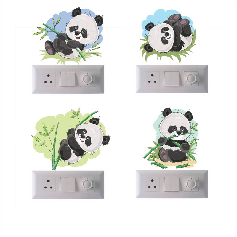 indra graphics Tiny Switch board sticker Sticker(Pack of 1)