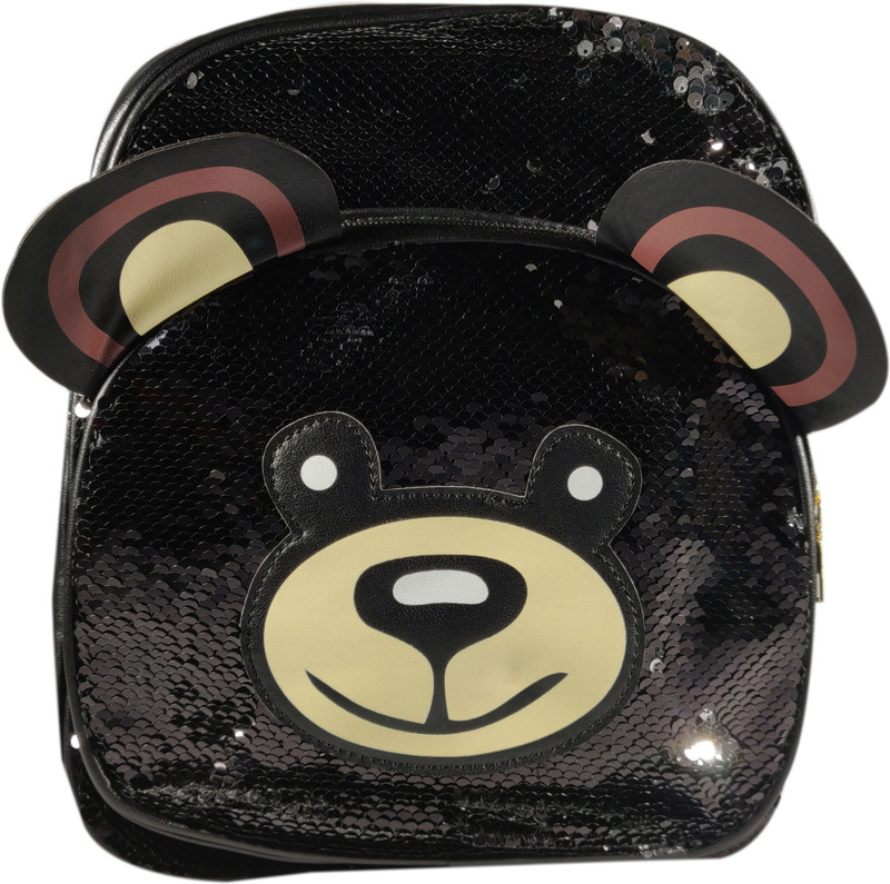 felcon Best Black Teddy Kids School Bag (Age 2 to 6 Years ) Waterproof School Bag(Black, 25 L)