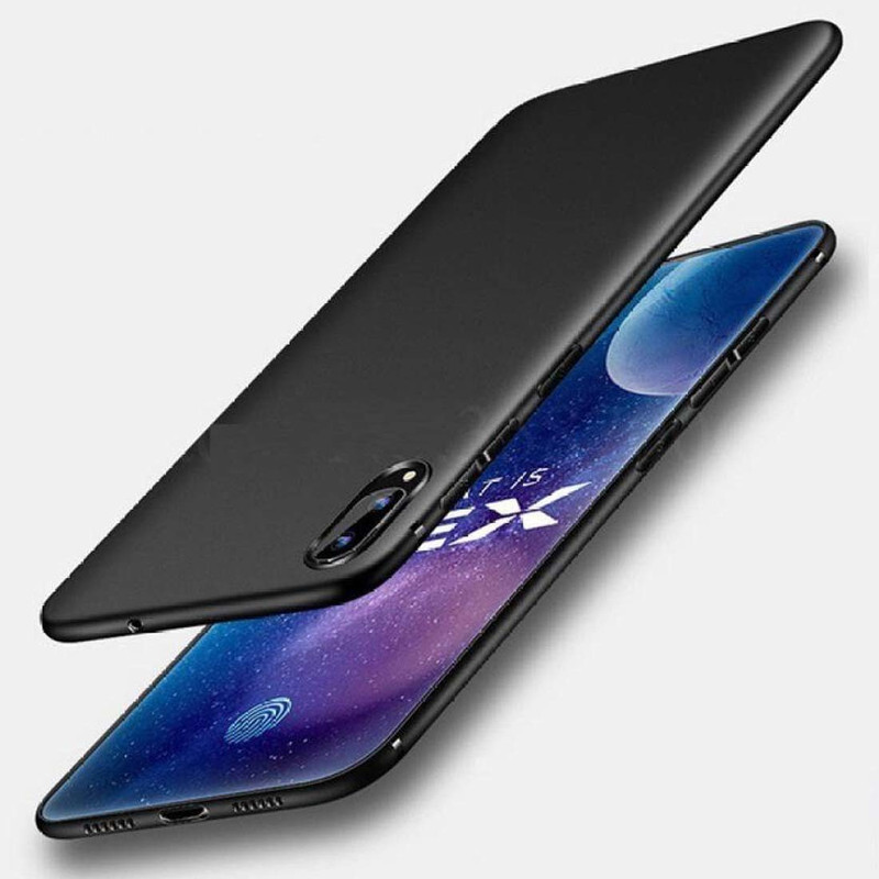 weargold Back Cover for Vivo V11 Pro(Black, Grip Case, Silicon)