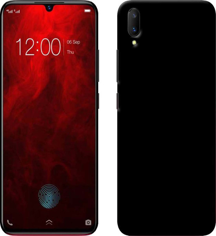 weargold Back Cover for Vivo V11 Pro(Black, Grip Case, Silicon)