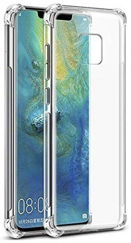 shopway Bumper Case for Huawei Mate 20 Pro (Back cover) (transparent, Shock Proof, Silicon, Rubber)(transparent, Shock Proof, Silicon)
