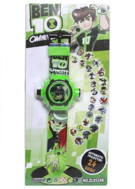 AayKayEnterprises BEN10 KIDS PROJECTOR WATCH(Green)
