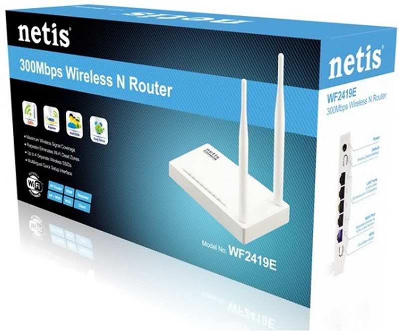 netis 300Mbps wireless n router (WF2419E) Router Antenna Booster