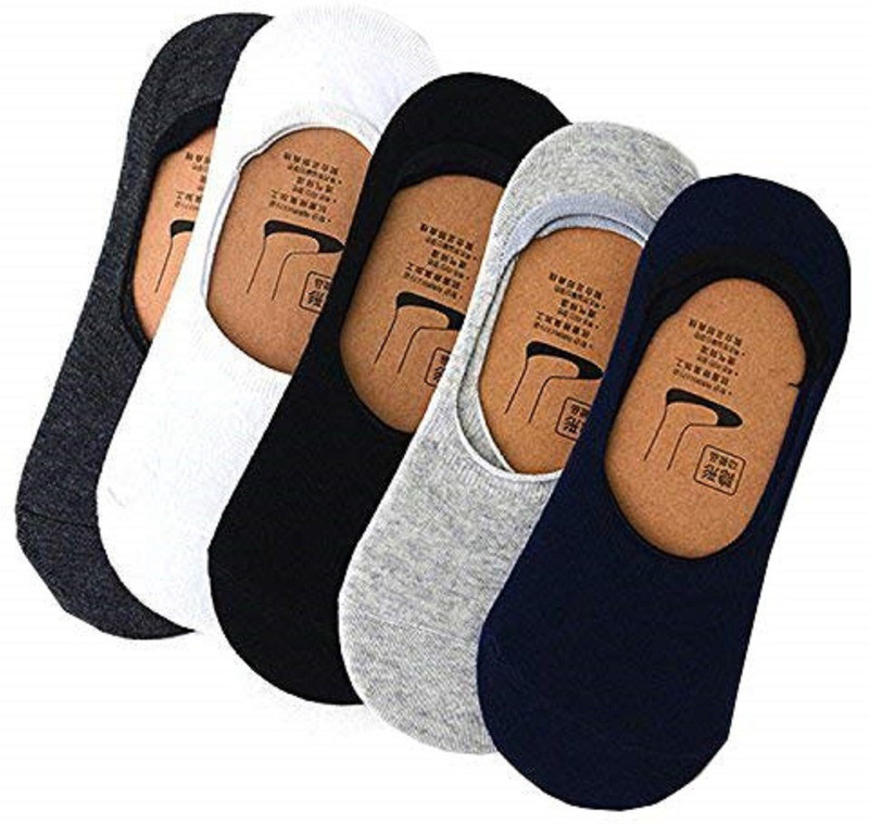 tenco Men's & Women's Solid Ankle Length(Pack of 5)