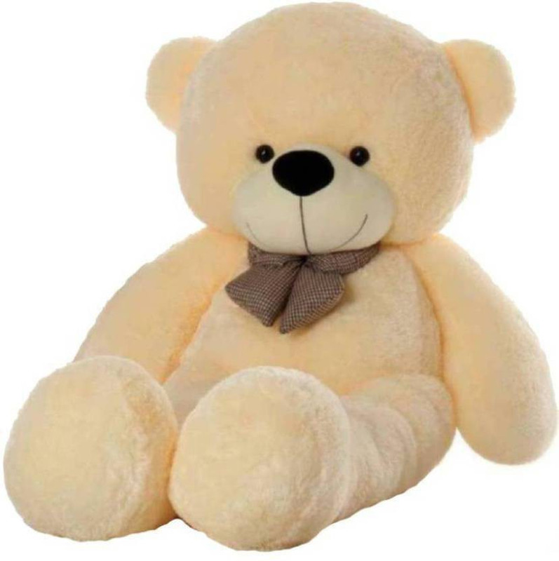 AK TOYS 3 fit taddy bear cream color - 36 inch(Cream)