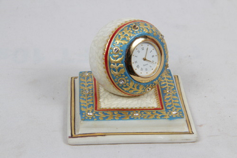 rela Analog Natural White Clock