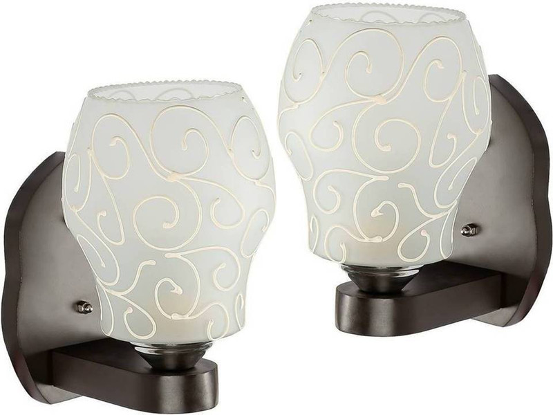 NOGAIYA Uplight Wall Lamp Without Bulb(Pack of 2)