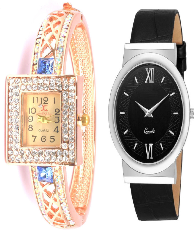 classy jewels style black & multi combo watch Analog Watch  - For Men & Women