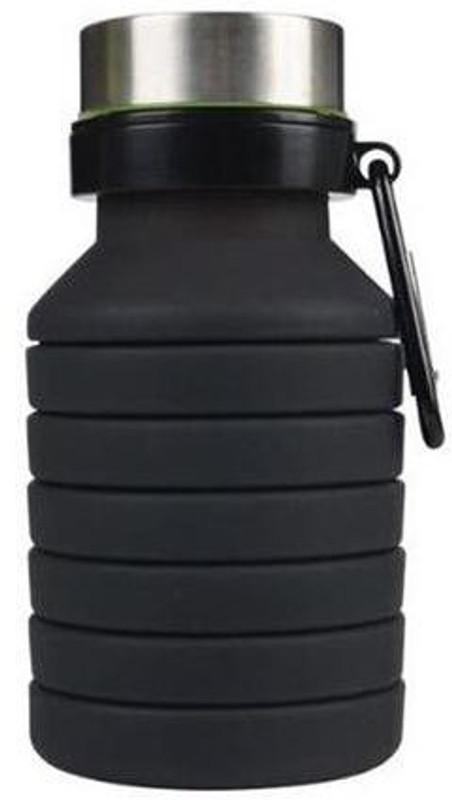 vennar PROTABE Silicone Expandable and Foldable Drinking Water Bottle 550 ml Bottle(Pack of 1, Blue)