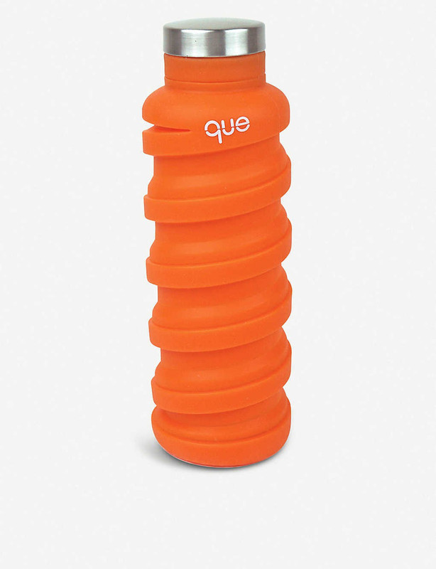vennar SPORT SILICONE PORTABLE FOLDABLE WATER BOTTLE 550 ml Bottle(Pack of 1, Multicolor)