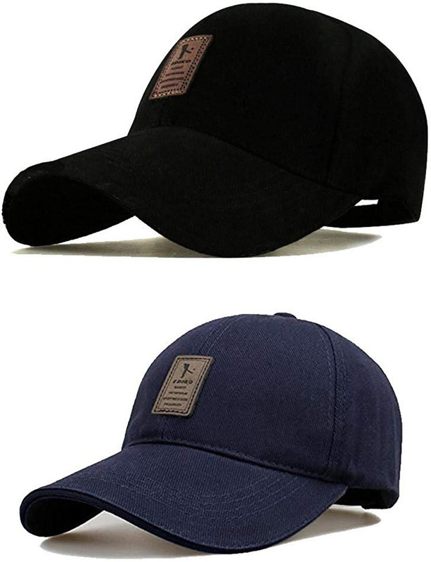virat Embroidered combo ediko Men's MESH Snapback Baseball Cap for Hunting, Fishing, Outdoor Activities Freesize Cap(Pack of 2)