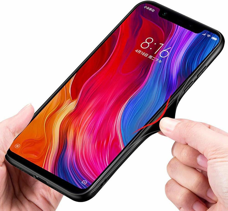 surpriseme Back Cover for ONE PLUS 7 (Glass Black, Dual Protection, Glass, Rubber)(Glass Black, Shock Proof)