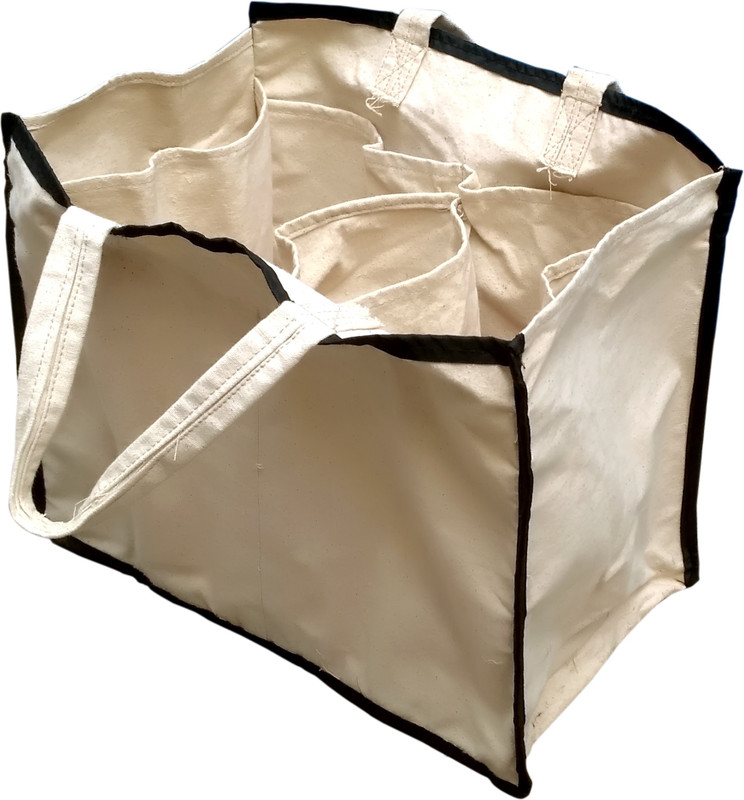 bzy bee Vegetable Bag - Multi purpose Eco Friendly Cotton (EFC) Bag Grocery Bag(Yellow)