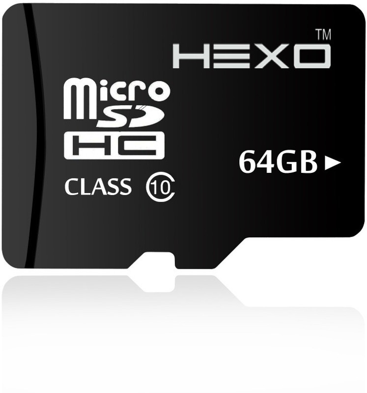 hexo Pro 64 GB MicroSD Card Class 10 80 MB/s  Memory Card