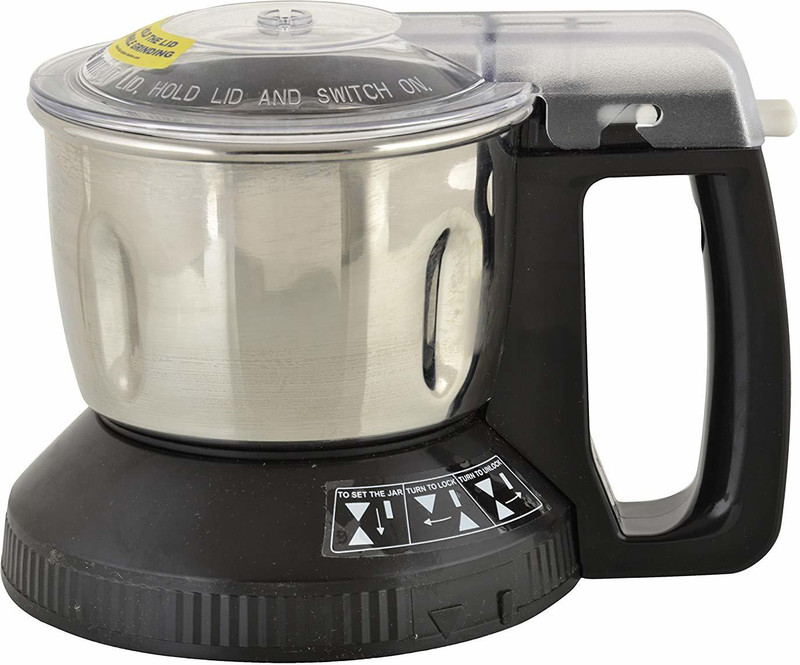 Panasonic Steel Multi Jar with Safety Lock (Black/White, 600ml) Mixer Juicer Jar(600 ml) Panasonic Steel Multi Jar with Safety Lock (Black/White, 600ml) Mixer Juicer Jar(600 ml)