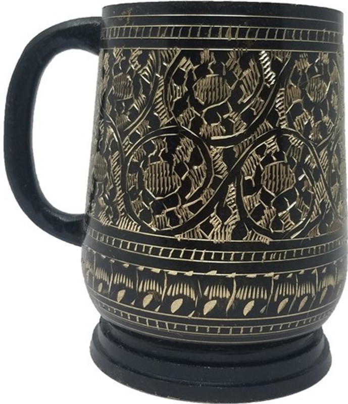 visvabhavanah BEER MUG Brass Mug(400 ml)
