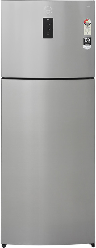 Godrej 595 L Frost Free Double Door 3 Star Refrigerator(Platinum Steel, R T EON VESTA 595MDI3.4 PL STL)