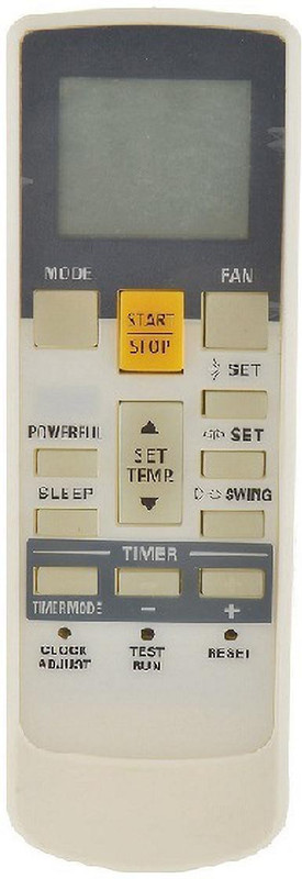 emrse Split/Window Air Conditioner Remote ( AC 97) Remote Controller(White)
