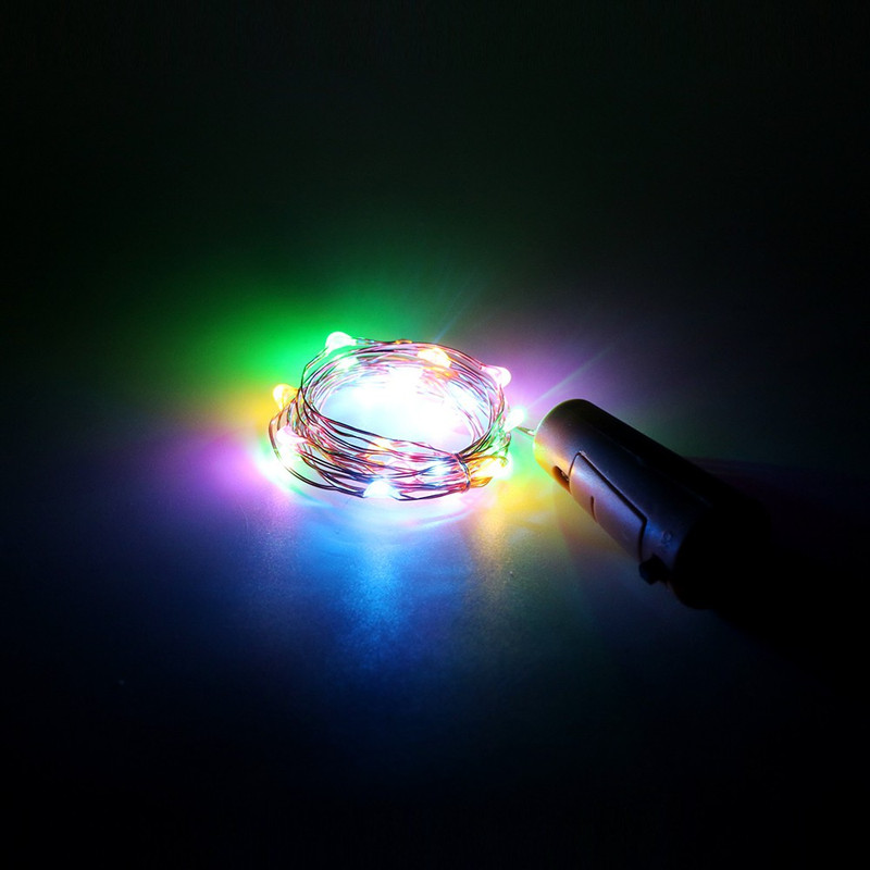 dripping colors 78 inch Multicolor Rice Lights(Pack of 2)