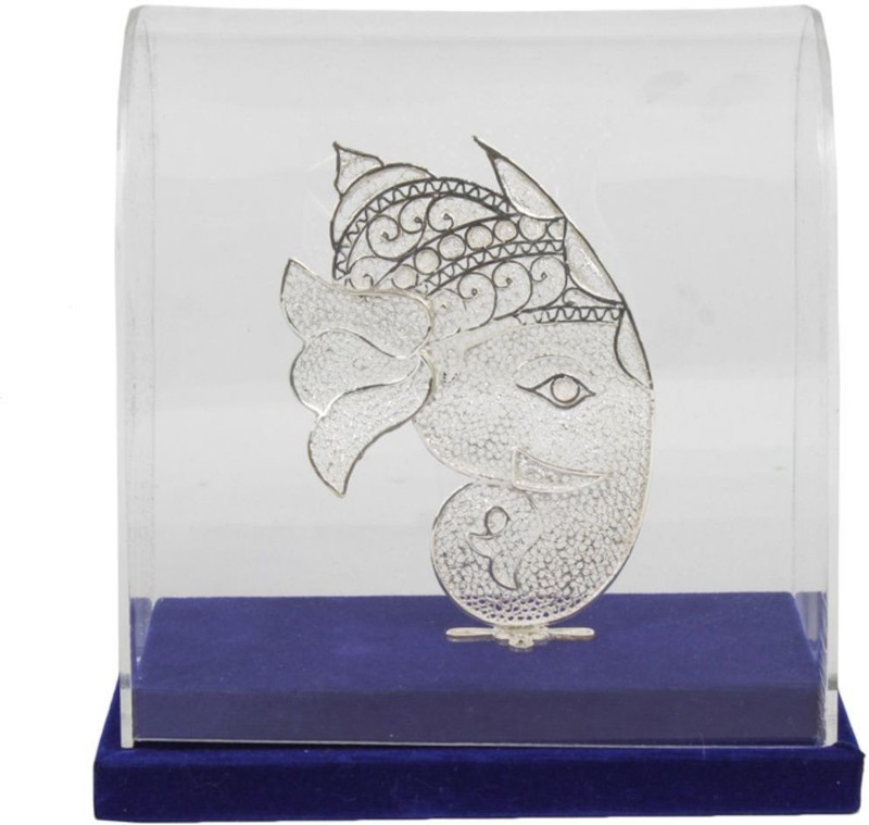 harmonica Decorative Showpiece  -  14.0 cm(Silver Plated)
