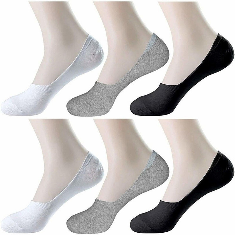tenco Men & Women Solid Peds/Footie/No-Show(Pack of 6)