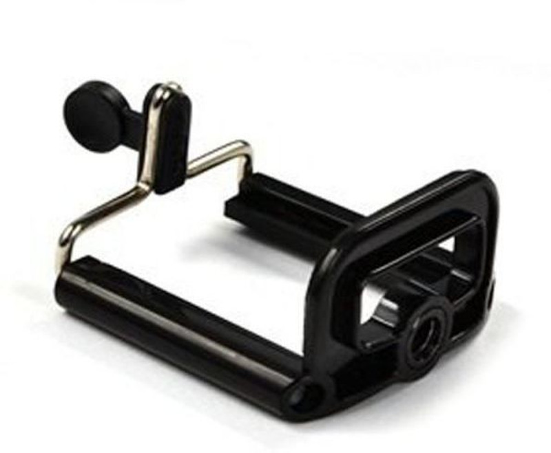 Mopslik Tripod Universal Clip Head Attachment Head Mount Top Tripod Ball Head(Black, Supports Up to 1000 g)