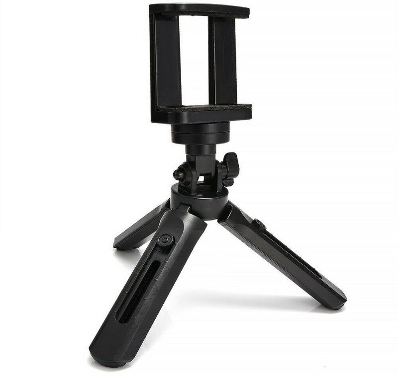 BLENDIA Camera Phone Holder Tripod Stand Tripod(Black, Supports Up to 1500 g)