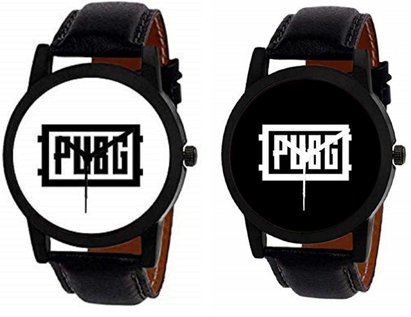 stuffy club white pub g, black pub g Analog Watch  - For Boys & Girls