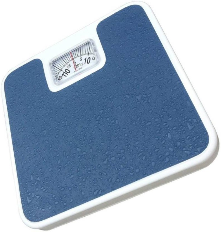 Zeom ™Analog Weight Machine With 120 Kg Capacity, Mechanical Analog Weighing Scale  (Blue) Weighing Scale(Blue)