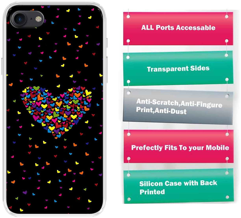 Flipkart Smartbuy Back Cover For Apple Iphone Multicolor Shock